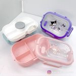 Double Deck Portable Lunch Box Compartmented