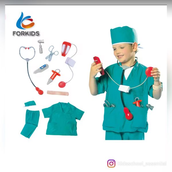 Kids Nurse Costume Set